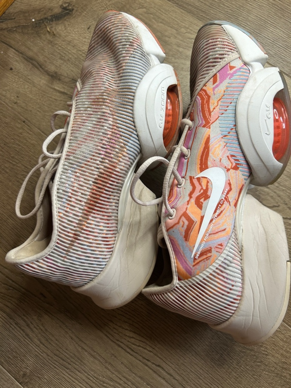 Nike Superrep Women's Athletic Running Shoes - Pink, Orange, White